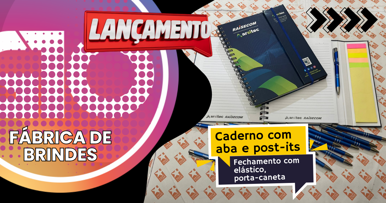 Cadernos Promocional Personalizado Para Brindes